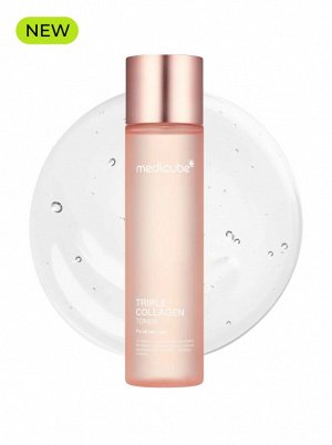 Medicube Тонер для упругости кожи лица с коллагеном Triple Collagen Toner, 140 мл