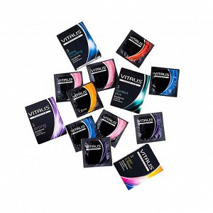 Презервативы Vitalis, premium, comfort plus, анатомичные, 18 см, 5,3 см, 3 шт.