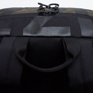 Бизнес рюкзак деловой GRIZZLY с карманом для ноутбука 13", одним отделением, мужской
