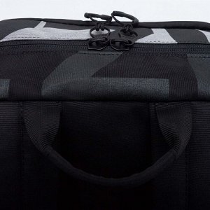 Бизнес рюкзак деловой GRIZZLY с карманом для ноутбука 13", одним отделением, мужской