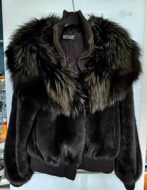 Норковый полушубок Италия