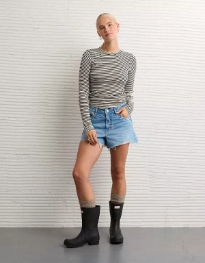 AE Long Sleeve Cozy Crewneck T-Shirt