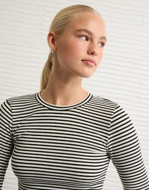 AE Long Sleeve Cozy Crewneck T-Shirt