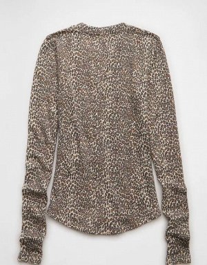 AE Long Sleeve Cozy Crewneck T-Shirt