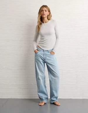 AE Long Sleeve Cozy Crewneck T-Shirt