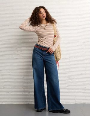 AE Long Sleeve Cozy Crewneck T-Shirt