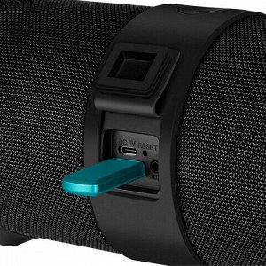 Колонка портативная SVEN PS-340, 24 Вт, TWS, Bluetooth, FM, USB, черный, SV-021283