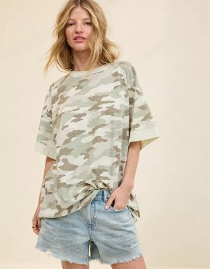 Aerie Crew Oversized Boyfriend T-Shirt
