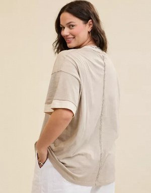 Aerie Crew Oversized Boyfriend T-Shirt