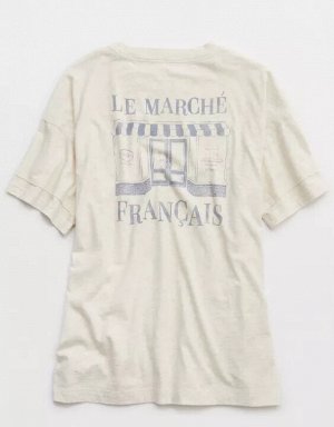 Aerie Crew Oversized Boyfriend T-Shirt
