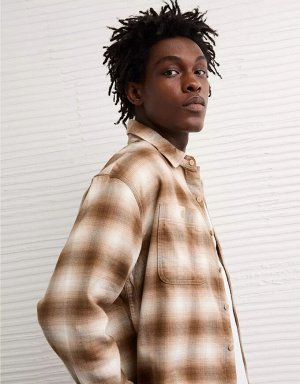 AE Relaxed Everyday Flannel Shirt