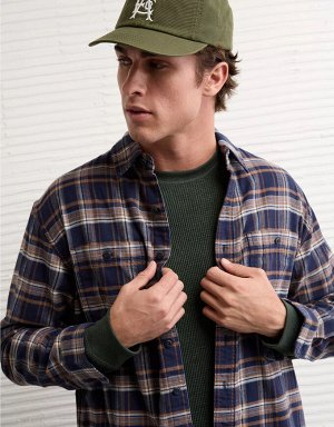 AE Relaxed Everyday Flannel Shirt