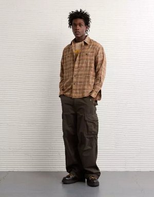 AE Relaxed Everyday Flannel Shirt