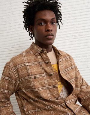 AE Relaxed Everyday Flannel Shirt