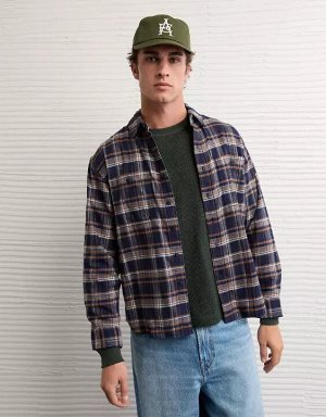 AE Relaxed Everyday Flannel Shirt