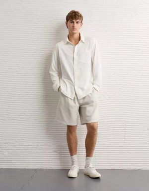 AE Oxford Stretch Piqu? Shirt
