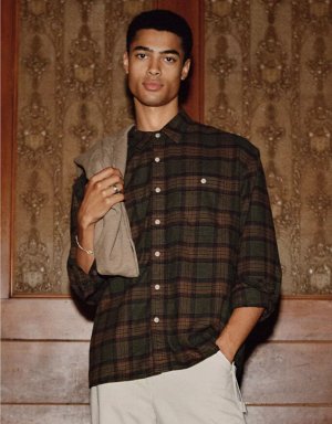 AE Relaxed Everyday Flannel Shirt