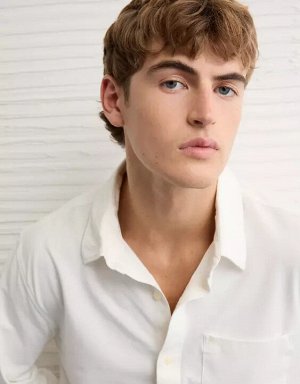 AE Oxford Stretch Piqu? Shirt