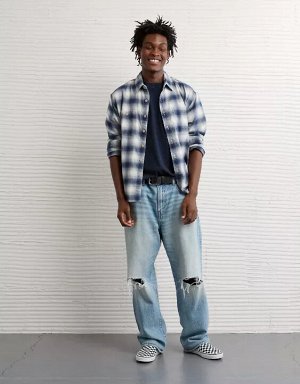 AE Relaxed Everyday Flannel Shirt