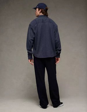AE Twill Button-Up Shirt