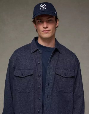 AE Twill Button-Up Shirt