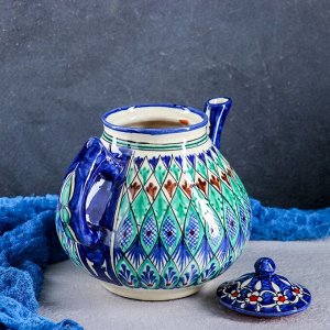 Шафран Чайник Риштанская Керамика 1600мл