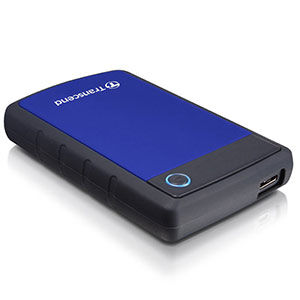 Внешний жесткий диск Transcend 2Tb USB 3.0 (TS2TSJ25H3B), 2.5", blue