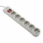 Фильтр сетевой Defender DFS-605 (6 розеток; 5 м)