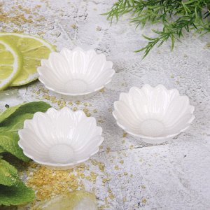 Набор соусников "White magic" 3шт "Ромашка"