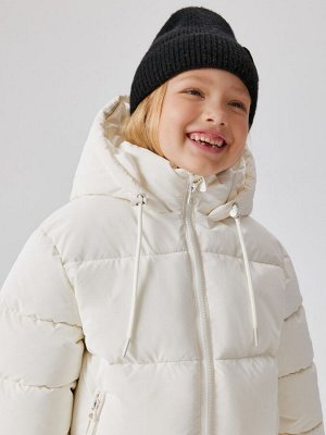 Куртка детская для девочек Nyuk бежевый