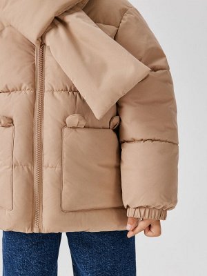 Куртка детская для девочек Moira бежевый