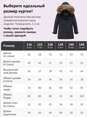 Парка зимняя подростковая для девочки с капюшоном и мехом черного цвета 9532Ch