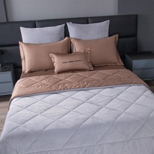 Комплект постельного белья Сатин Velvet Premium с Одеялом VP003