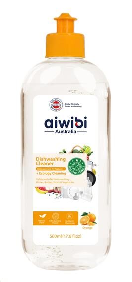 Aiwibi гель д/мытья посуды игрушек,бутылочек детс. 500мл апельсин пл/бут. 1шт / 24шт / DC500-01OR /