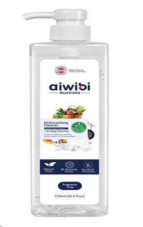 Aiwibi гель д/мытья посуды игрушек,бутылочек детс. 750мл б/запаха дозатор 1шт / 12шт / DC750-01 / DC