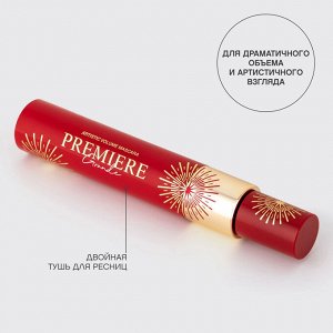 VS Grande Premiere Двойная тушь для ресниц со сценическим эффектом (супер-объем) 01, черная