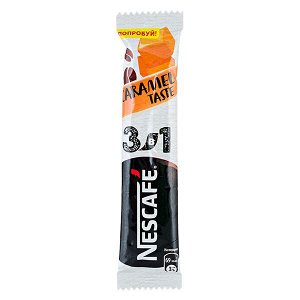 NESCAFE / Напиток кофейный Нескафе Карамель 3 в 1 14,5 г (1 пакетик)