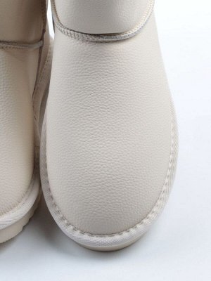 04-PAYH16-2Z LT. BEIGE Угги женские (натуральная кожа, 100% шерсть)