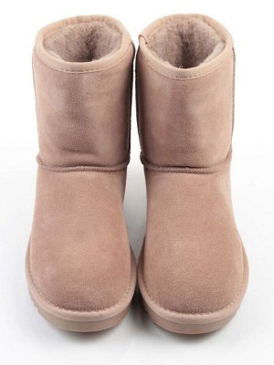 04-PAYH01-2Z BEIGE Угги женские (натуральная замша, 100% шерсть)