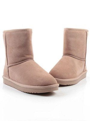 04-PAYH01-2Z BEIGE Угги женские (натуральная замша, 100% шерсть)