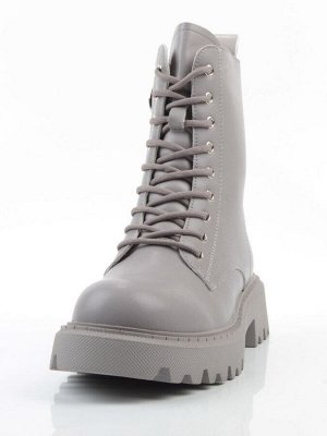 04-PAT175-2Z GRAY Ботинки зимние женские (натуральная кожа, 100% шерсть)