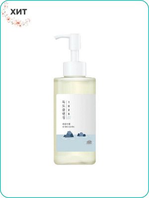 Round Lab 1025 Dokdo Cleaning Oil Лёгкое гидрофильное масло с морской водой 200мл Ю. Корея