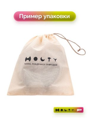 HOLTY Тапочки ХОЛТИ &quot;Чилеры&quot; войлочные (светло-серый)
