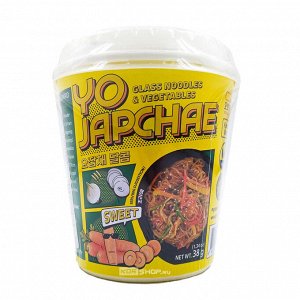 Ottogi Лапша из кукурузного крахмала со сладким соусом Yojapchae Sweet 38гр