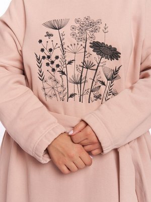 Платье с капюшоном PP83261PIN37