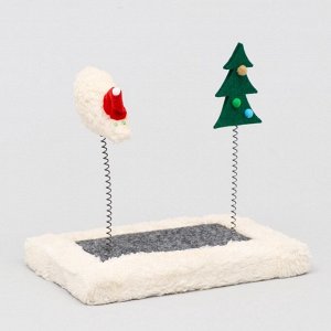 Игрушка для кошек с дразнилками "Загадочный лес", микс цветов