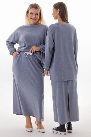 Юбка Юбка Kivviwear 434302 индиго 
Состав: Вискоза-30%; ПЭ-66%; Эластан-2%;
Сезон: Осень-Зима
Рост: 170

Подарите себе ощущение невесомости и комфорта. Длинная юбка из селаника от Kivvi Wear сочетает