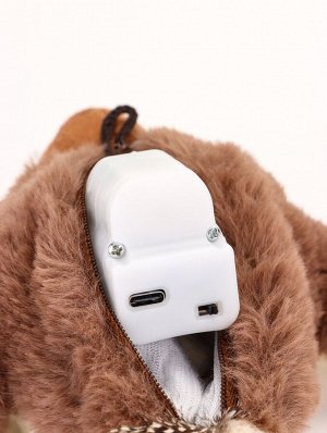 Интерактивная игрушка для животных "Воробей", коричневая