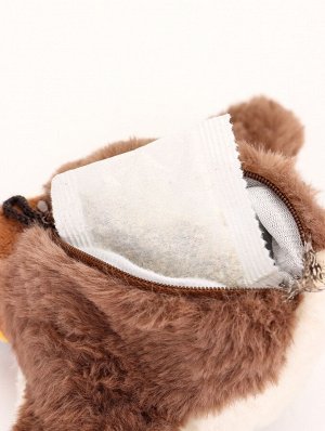 Интерактивная игрушка для животных "Воробей", коричневая