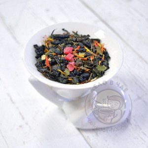 Зеленый чай "Земляника со сливками"